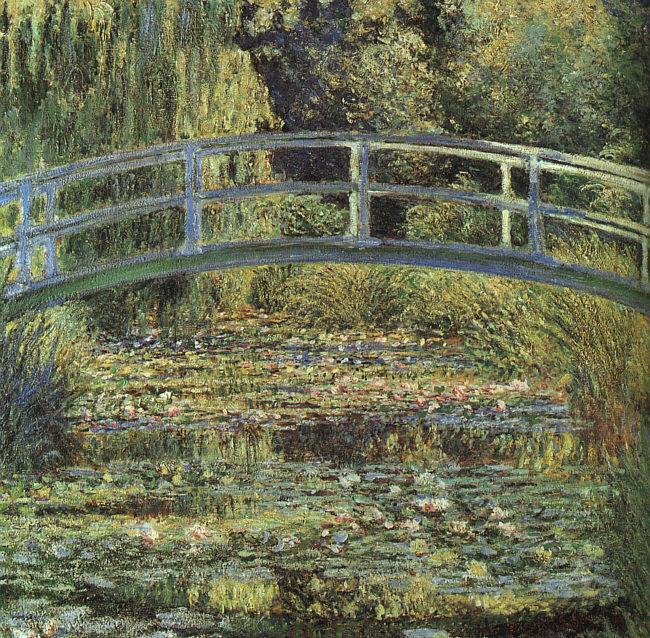 Claude Monet Waterlilies and Japanese Bridge oil painting image